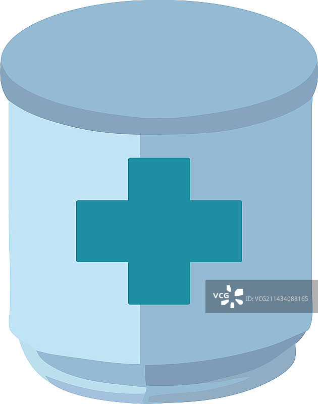 蓝色医疗保健符号图标图片素材