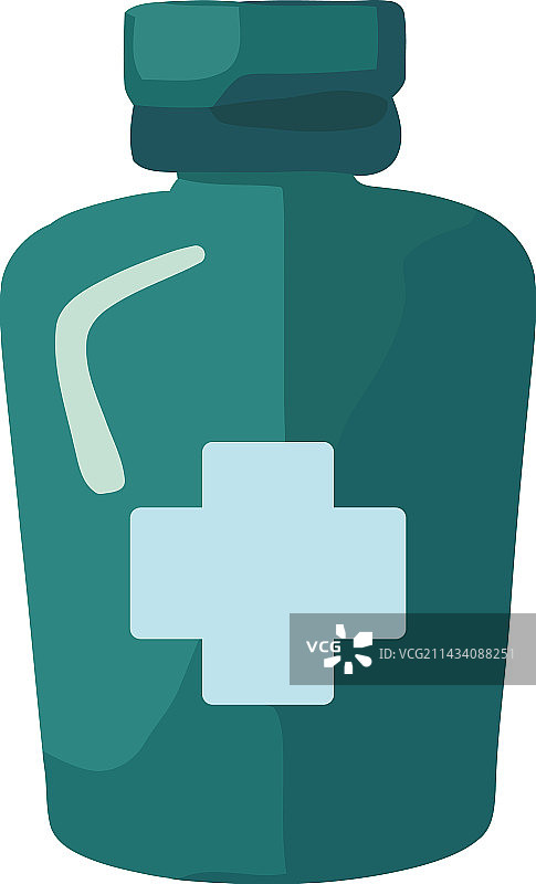 用于疼痛恢复的药瓶图片素材
