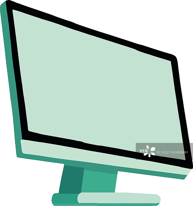 现代电脑显示器设备图片素材