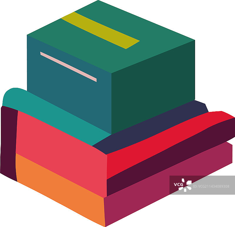 图书馆里用于学习的书堆图片素材