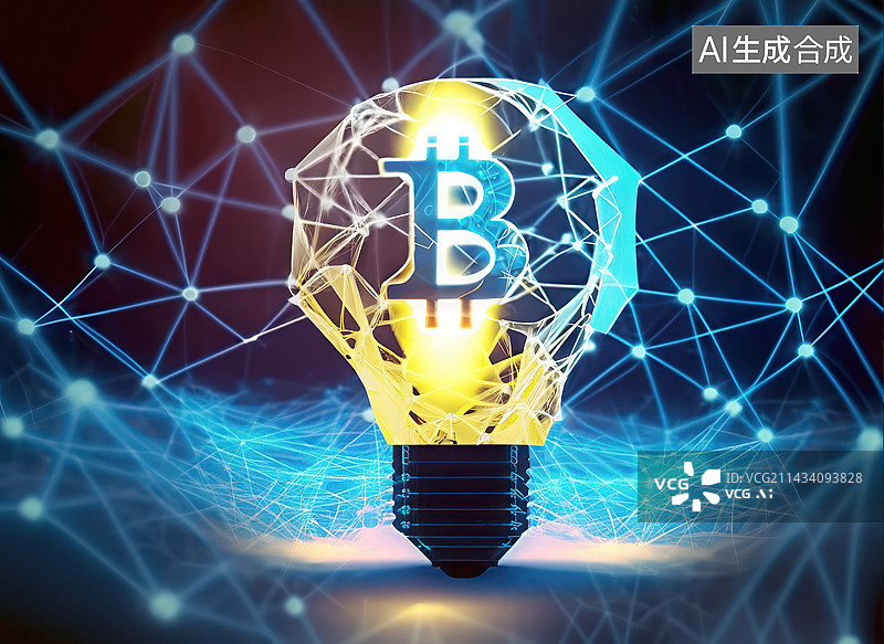 【AI数字艺术】电子货币图片素材