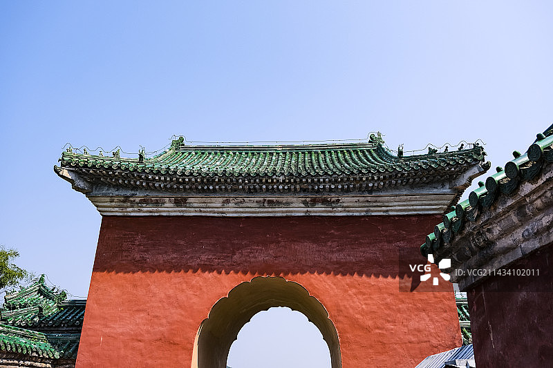 湖北省十堰市武当山风景区道观建筑群图片素材