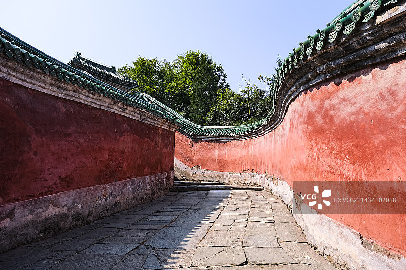 湖北省十堰市武当山风景区道观建筑群图片素材