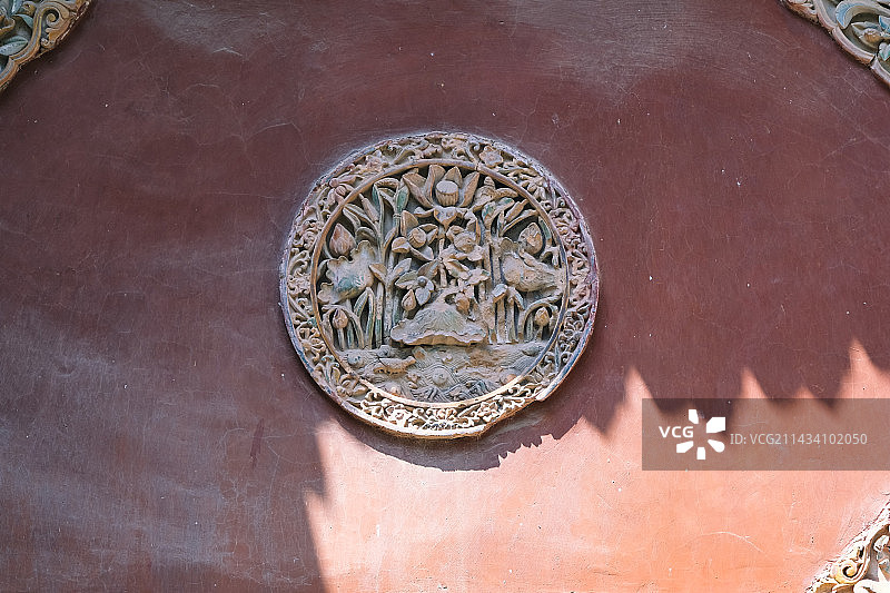 湖北省十堰市武当山风景区道观特色建筑图片素材