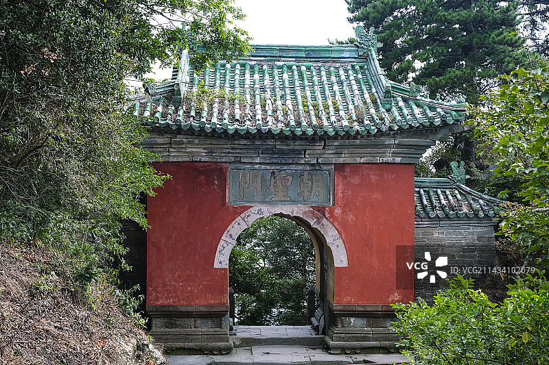 湖北省十堰市武当山风景区图片素材