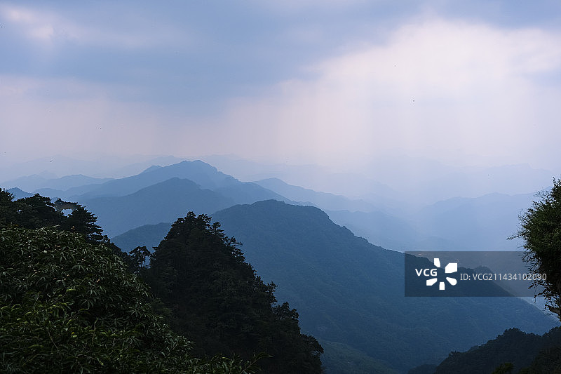 湖北省十堰市武当山风景区图片素材