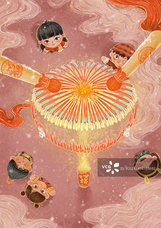 耀鼓喧天图片素材