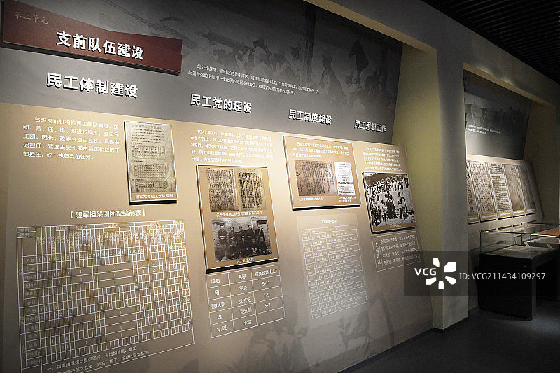 山东临沂临沭县沂蒙支前纪念馆图片素材