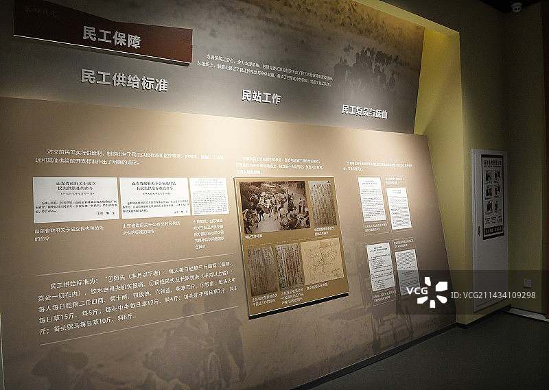 山东临沂临沭县沂蒙支前纪念馆图片素材