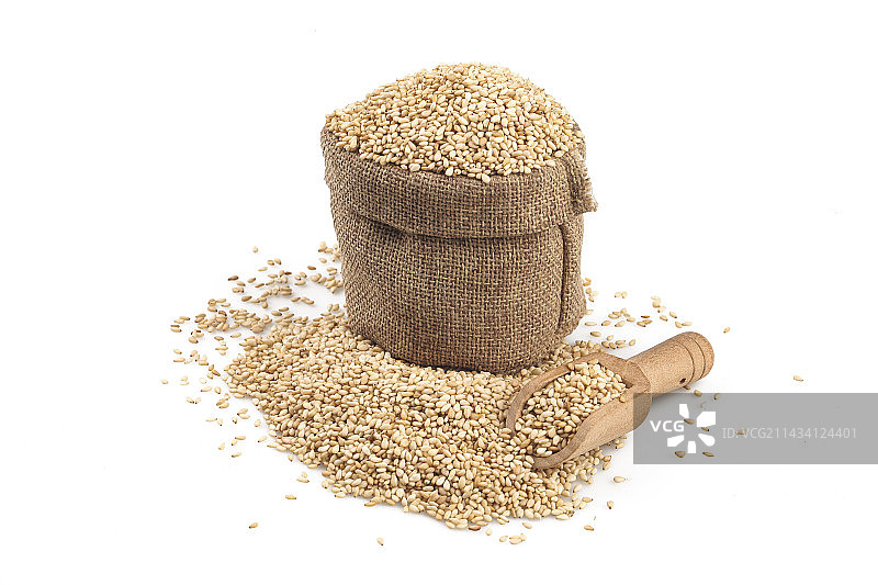 白底上放着芝麻图片素材