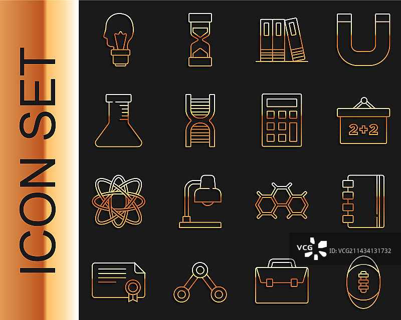 美式橄榄球与螺旋笔记本合集图片素材