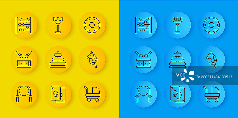 跳绳，鼓槌，金字塔图片素材