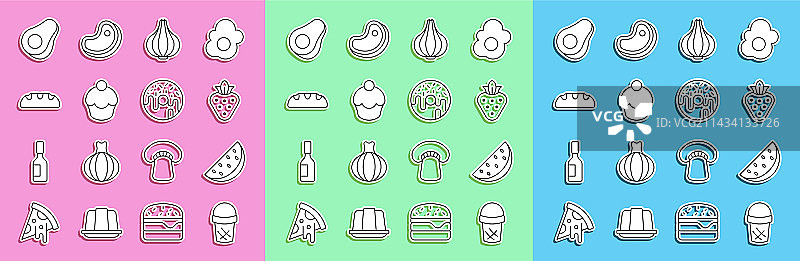 西瓜冰淇淋图片素材