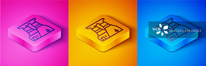 2.5D核电站图标图片素材