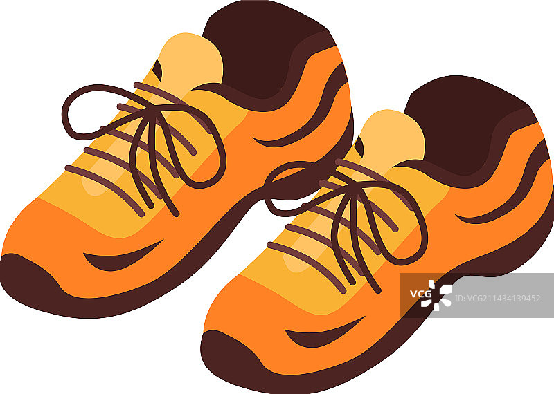 2.5D运动鞋图标图片素材