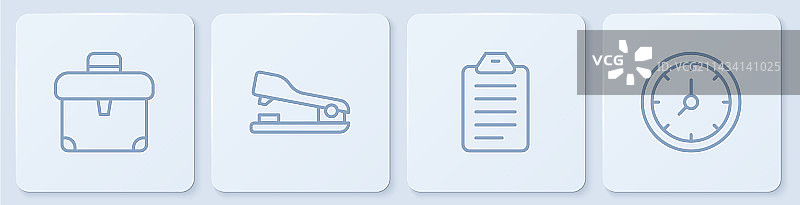 待办事项清单或计划公文包图片素材