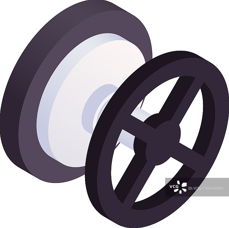 2.5D阀门图标图片素材