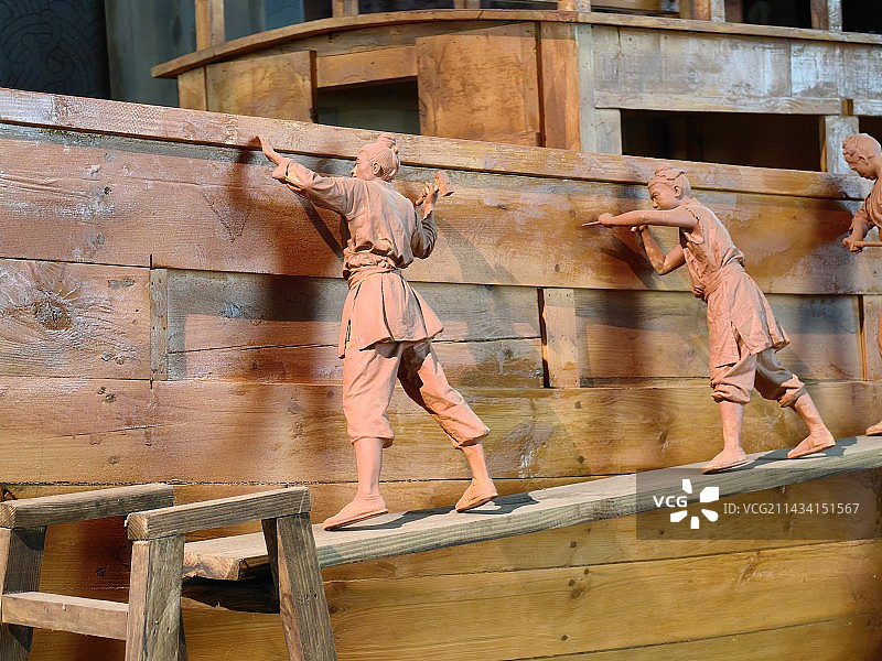 洛阳旅行，洛阳隋唐大运河博物馆图片素材