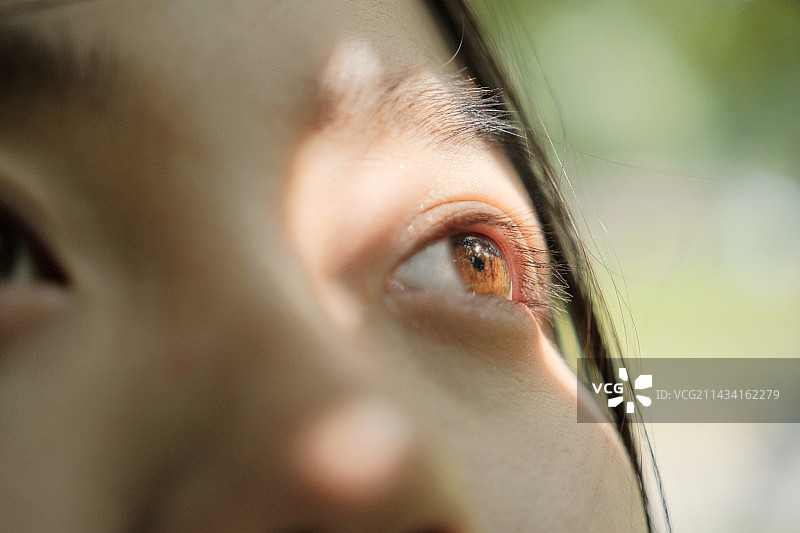 女人的特写肖像图片素材
