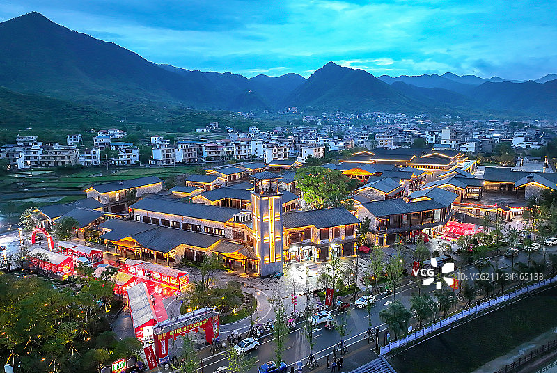 遂川红圩小镇图片素材