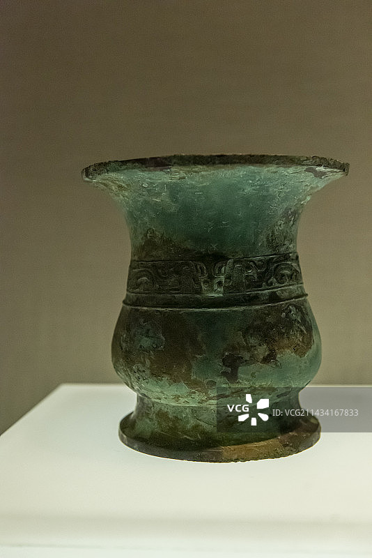 北京首都博物馆 青铜器 罍尊图片素材