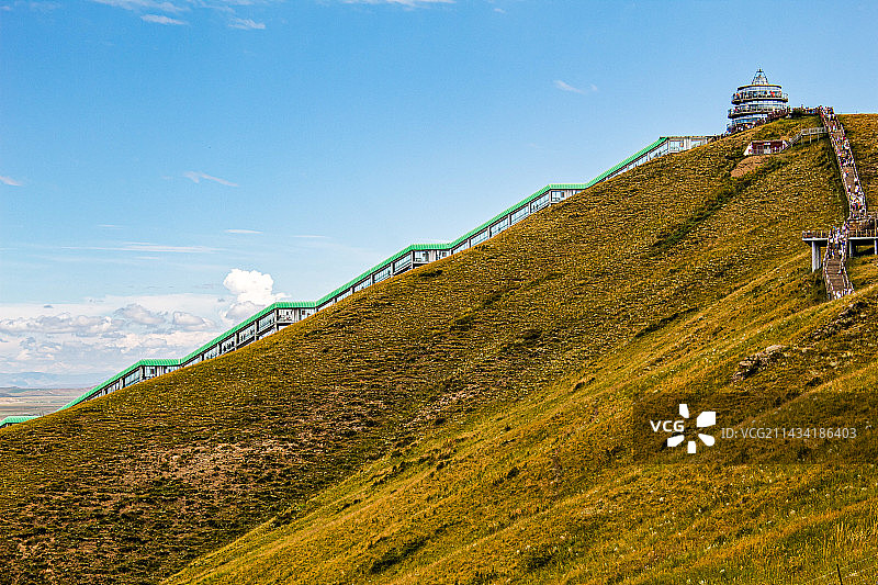 高原上的电梯图片素材