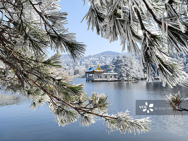 庐山忆琴亭图片素材