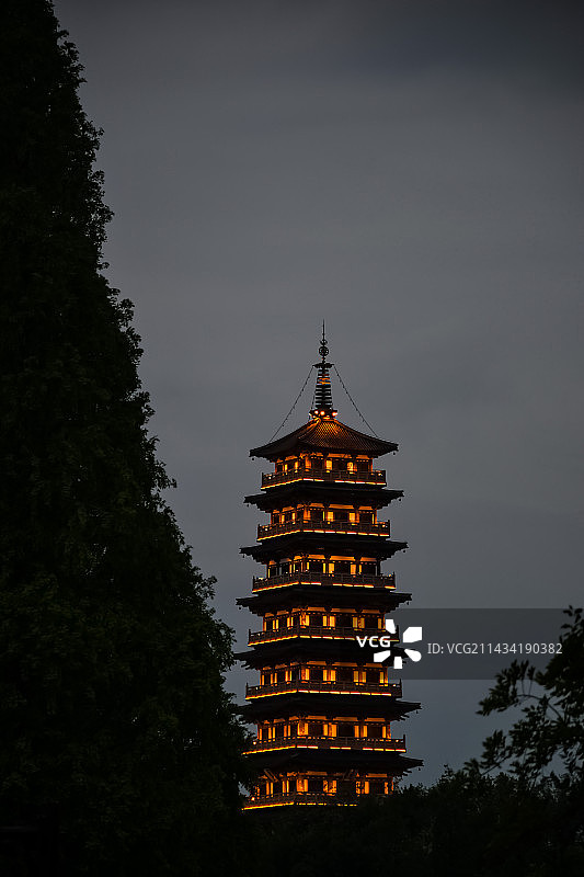 栖灵塔图片素材