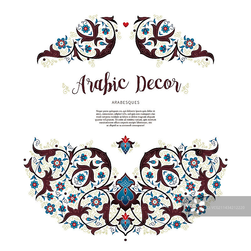 东方风格复古装饰图片素材