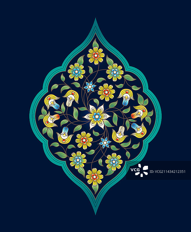 东方风格复古装饰图片素材