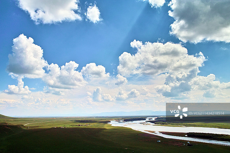 唐克草原图片素材