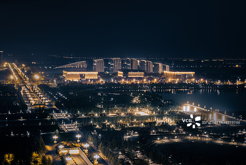 济宁太白湖新区文化中心图片素材