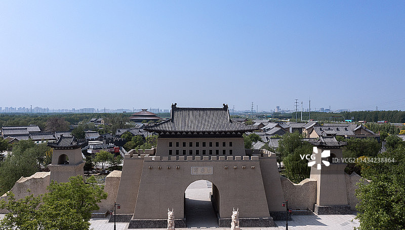 山东齐河中国驿泉城中华饮食文化小镇图片素材