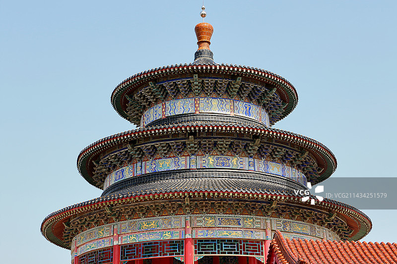 烟台芝罘区南尧公园天坛图片素材