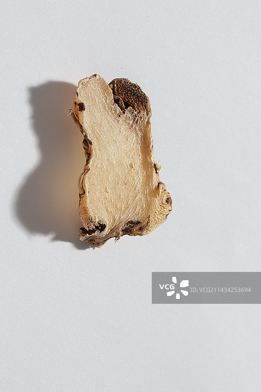 中药白芨特写白底图图片素材