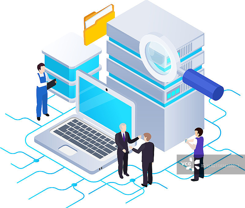 数据分析概念图片素材