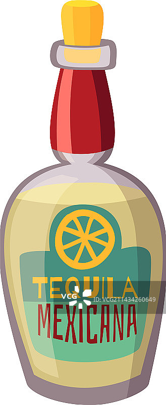 扁平风格龙舌兰酒图片素材