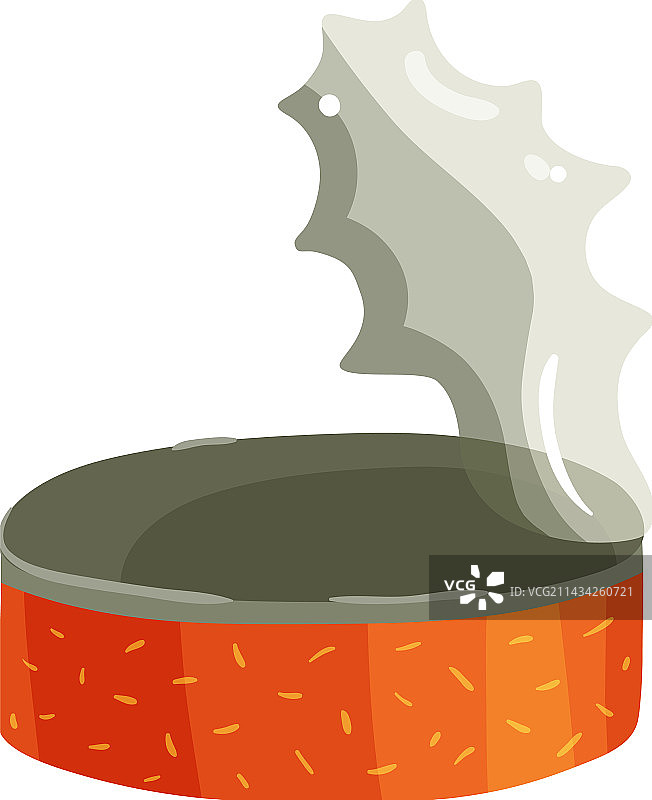 罐头扁平图标图片素材