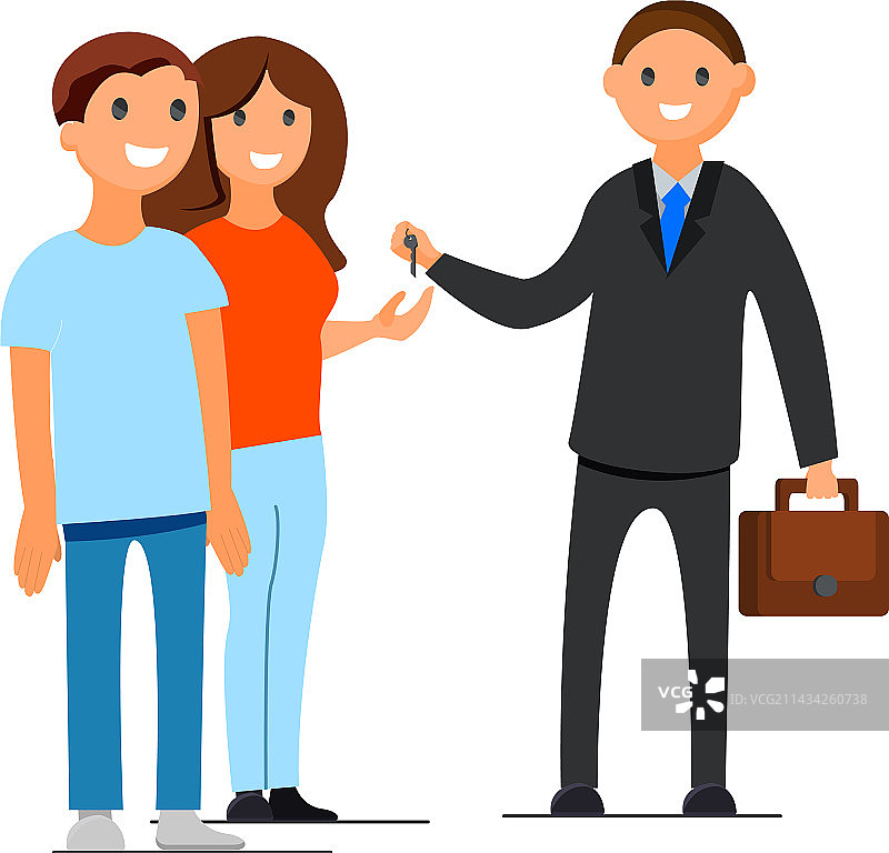 房地产经纪人图片素材