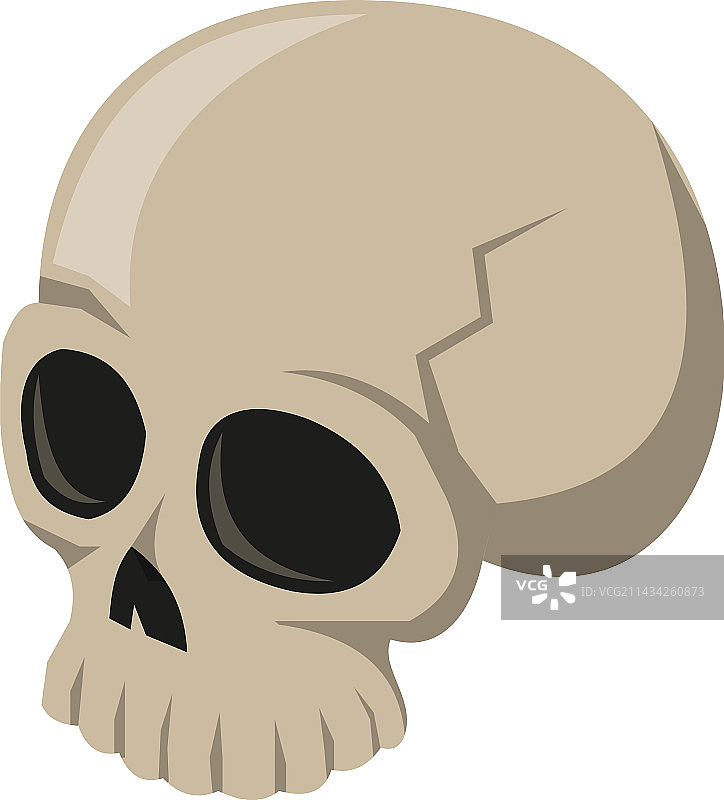 2.5D骷髅图标图片素材