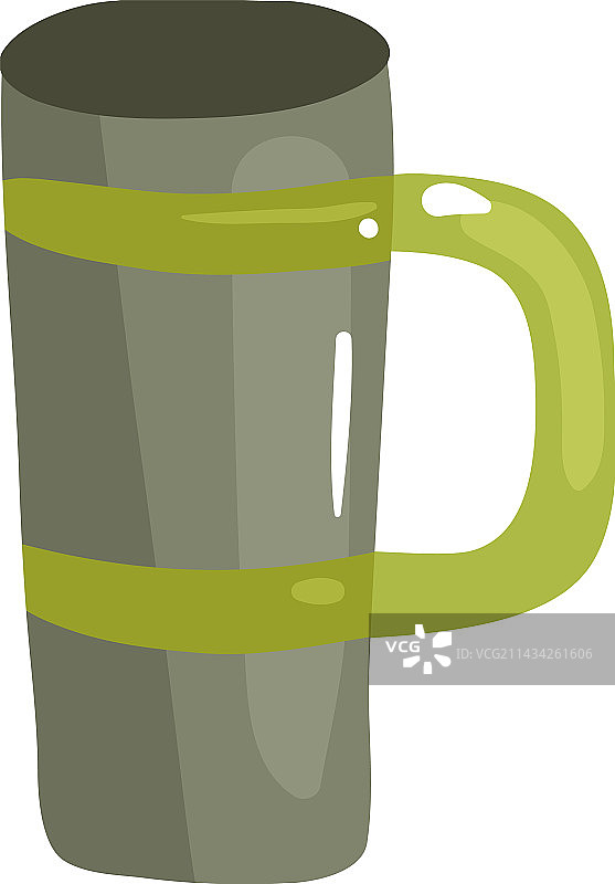 保温杯扁平图标图片素材