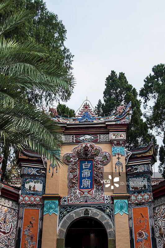 重庆奉节白帝城白帝庙图片素材