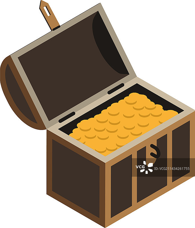 宝箱图标图片素材