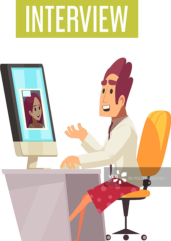 招聘卡通概念图片素材