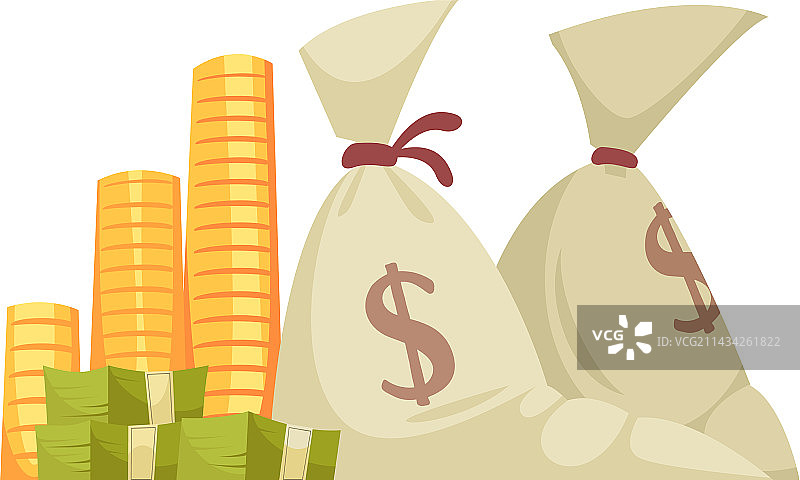 卡通钱币图片素材