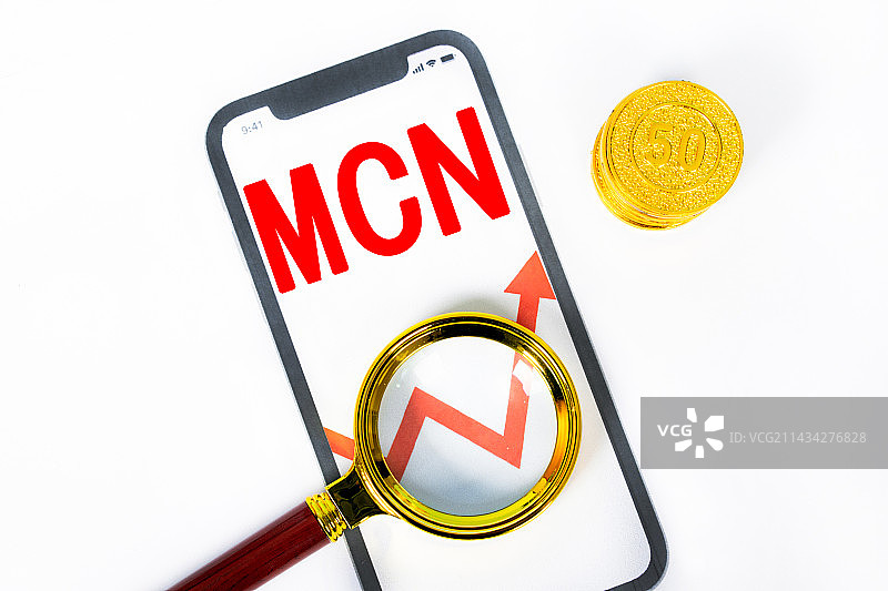 创意配图：MCN机构网红经济运营图片素材