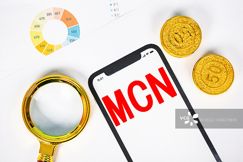 创意配图：MCN机构网红经济运营图片素材