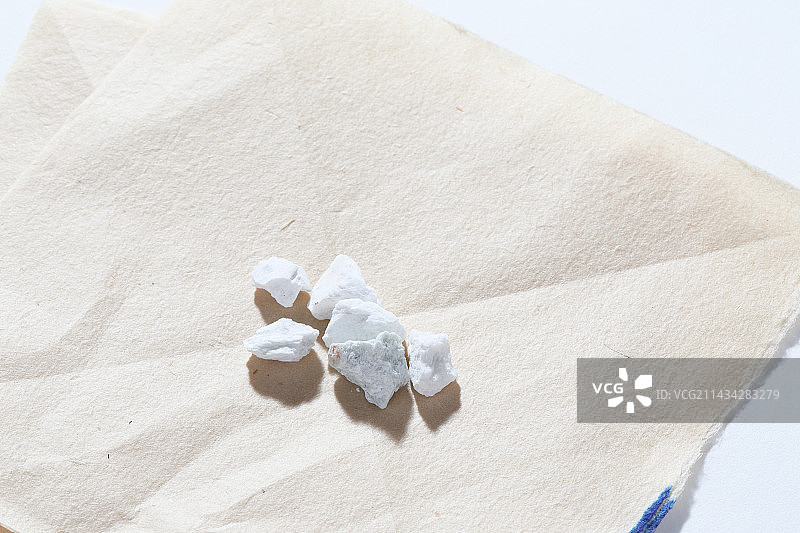 400种中草药药材阳起石特写图片素材