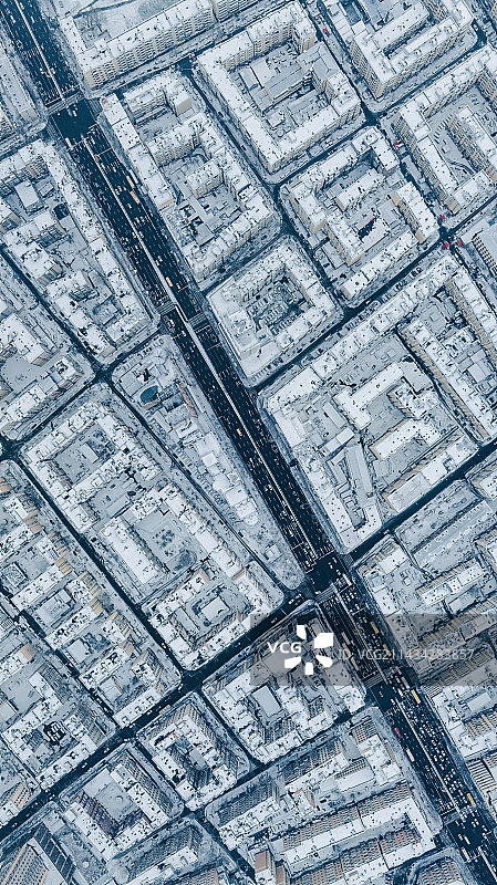 雪后的哈尔滨图片素材