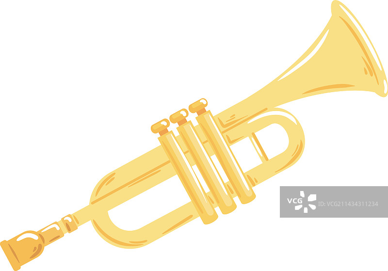 小号乐器古典音乐图片素材